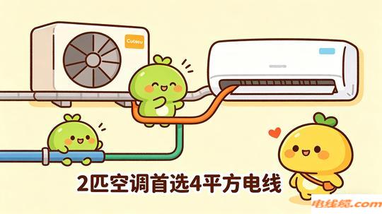 2匹/3匹空调用2.5平方还是4平方电线？需要单独走专线吗？
