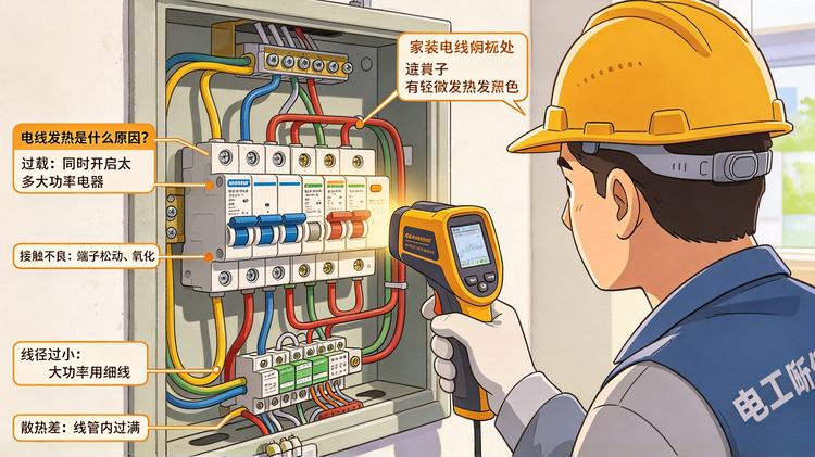 电线发热是什么原因？怎么解决？