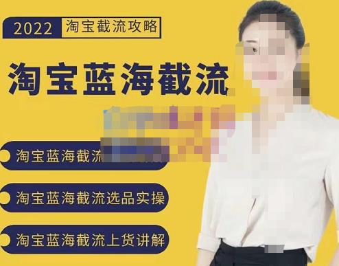 图片[1]-2022淘宝蓝海截流攻略，淘宝蓝海截流选品上货实操讲解